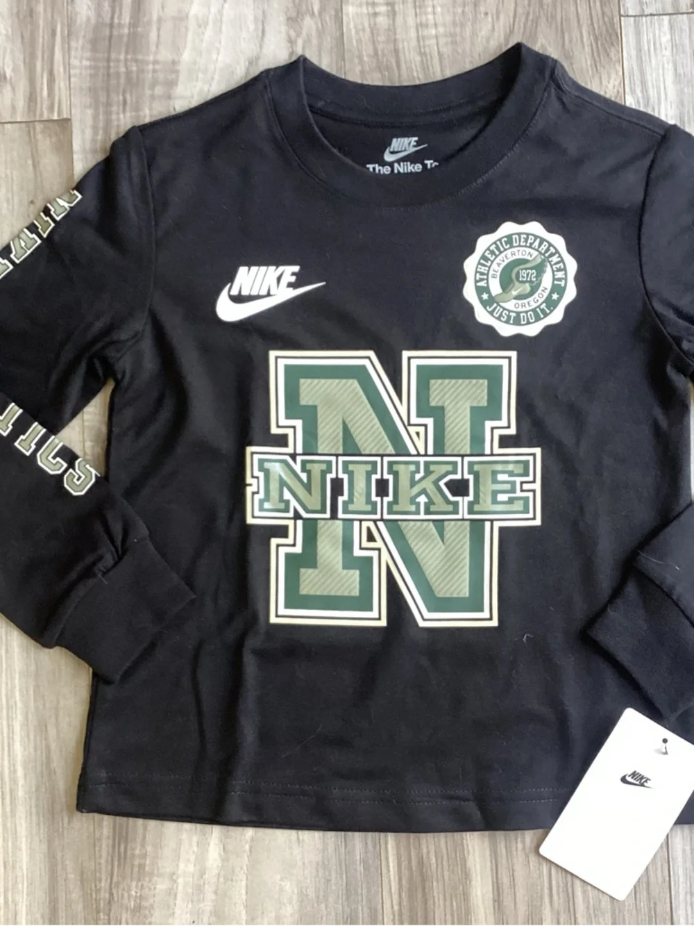 Nike Boys l/s tee & cargo joggers outfit size 4(NWT) ~FIRM, NO OFFERS~ - Picture 2 of 6